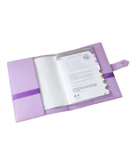 Protège carnet de santé rigide personnalisé - fée clochette - Cadeau de naissance fille personnalisé