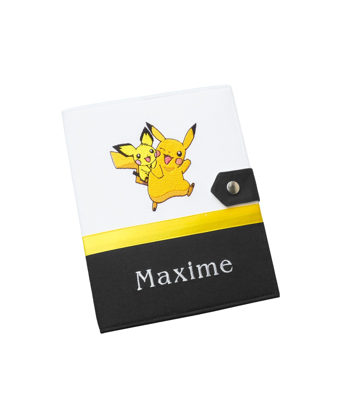 Protège carnet de santé fille - garçon personnalisé rigide - pokémon - raichu